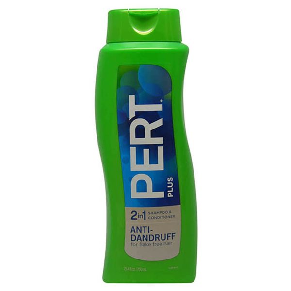 2 In 1 Dandruff Control Shampoo and Conditioner by Pert for Unisex - 25.4 oz Shampoo and Conditioner Online