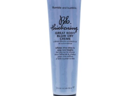 Thickening Great Body Blow Dry Creme by Bumble and Bumble for Unisex - 5 oz Cream Online Sale