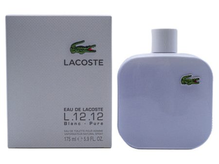 Lacoste L.12.12 Blanc 5.9 Eau De Toilette Spray For Men. For Sale