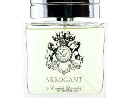 Arrogant By English Laundry, 3.4 Oz Eau De Toilette Spray For Men Unboxed on Sale