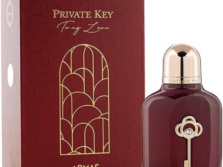 Armaf Club De Nuit Private Key To My Love 3.4 Extrait De Parfum Spray on Sale