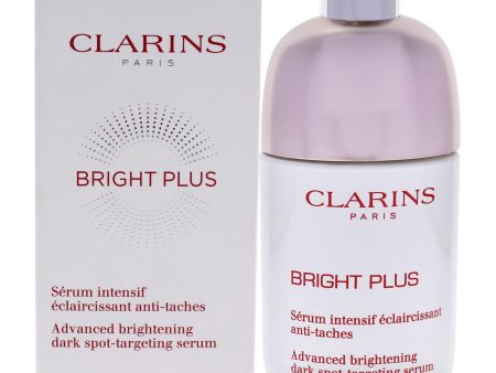 Bright Plus Advanced Brightening Dark Spot-Targeting Serum by Clarins for Unisex - 1.7 oz Serum For Discount