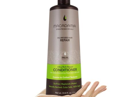 Ultra Rich Repair Conditioner by Macadamia Oil for Unisex - 33.8 oz Conditioner For Discount