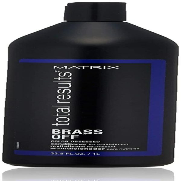 Total Result Brass Off Conditioner by Matrix for Unisex - 33.8 oz Conditioner Online Hot Sale