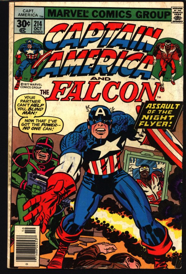 CAPTAIN AMERICA & Falcon Comics #214 Jack KIRBY, Steve Rogers, For Sale