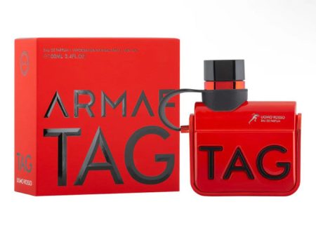 Armaf Tag Uomo Rosso 3.4 Eau De Parfum Spray For Men Fashion