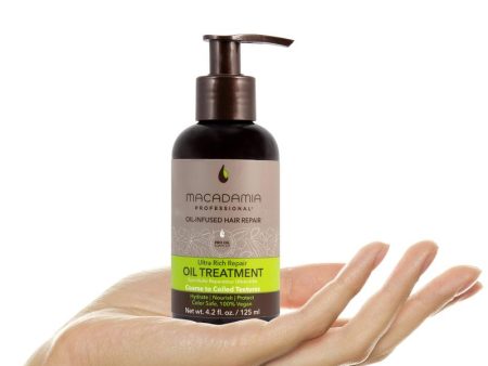 Ultra Rich Repair Oil Treatment by Macadamia Oil for Unisex - 4.2 oz Treatment on Sale