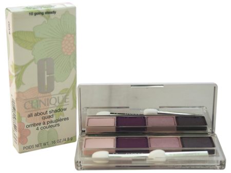 All About Shadow Quad - 10 Going Steady by Clinique for Women - 0.16 oz Eye Shadow Sale