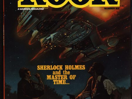 Warren Comics Magazine, The ROOK #6, time-travel, Bill Dubay, Sherlock Holmes, Alfredo P. Alcala, Lee Elias, Jose Ortiz Supply