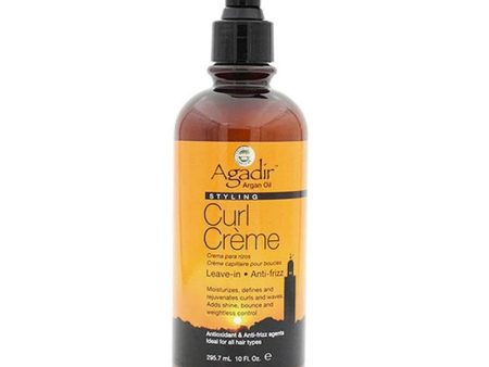 Argan Oil Styling Curl Creme by Agadir for Unisex - 10 oz Cream on Sale