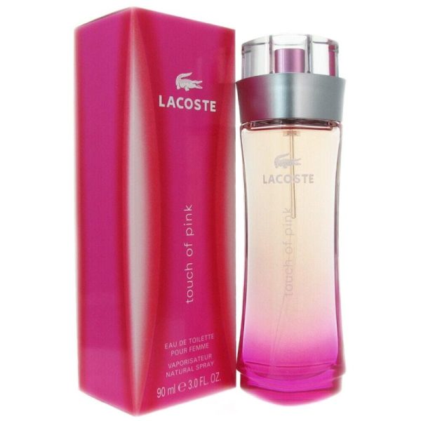 Touch of Pink by Lacoste for Women - 3 oz EDT Spray Discount