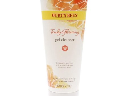 Truly Glowing Gel Cleanser by Burts Bees for Unisex - 6 oz Cleanser Online Hot Sale