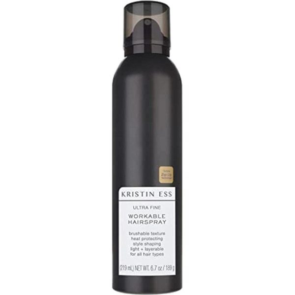 Ultra Fine Workable Hairspray by Kristin Ess for Unisex - 6.7 oz Hair Spray For Discount