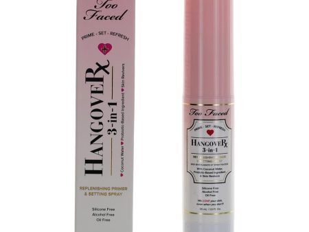 Too Faced Hangover Rx By Too Faced, 1 Oz 3-In-1 Primer And Setting Spray Supply