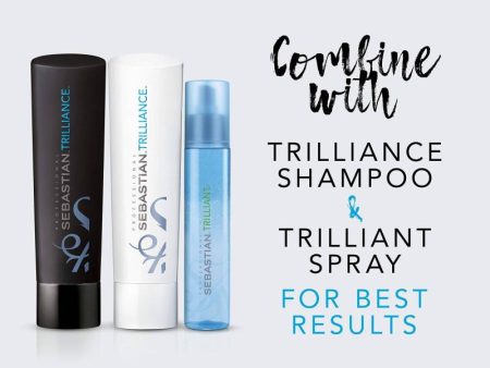 Trilliance Shine Conditioner by Sebastian for Unisex - 8.4 oz Conditioner For Discount