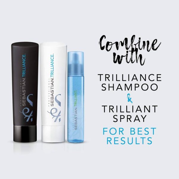 Trilliance Shine Conditioner by Sebastian for Unisex - 8.4 oz Conditioner For Discount