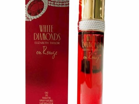 White Diamonds En Rouge by Elizabeth Taylor for Women - 3.3 oz EDT Spray For Discount