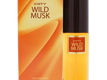 Wild Musk by Coty for Women - 1.5 oz Cologne Spray For Sale