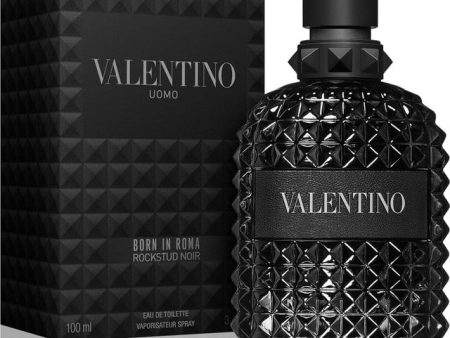 Valentino Uomo Born In Roma Rockstud Noir 3.4 Eau De Toilette Spray Online now