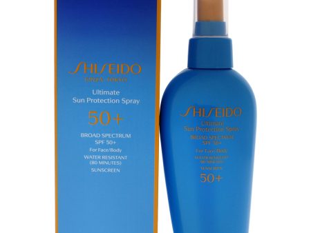 Ultimate Sun Protection Spray SPF 50 Sunscreen by Shiseido for Unisex - 5 oz Sunscreen For Cheap