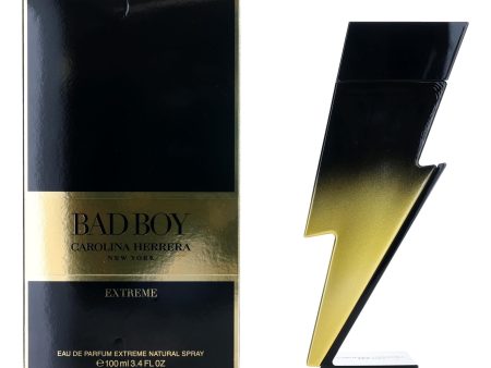 Bad Boy Extreme By Carolina Herrera, 3.4 Oz Eau De Pafum Extreme Spray For Men Sale