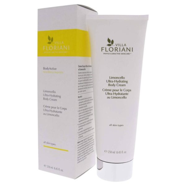 Ultra Hydrating Body Cream - Limoncello by Villa Floriani for Women - 8.45 oz Body Cream For Sale