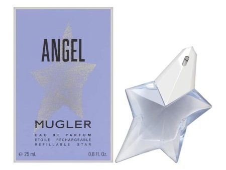 Thierry Mugler Angel Edp for Women 0.8 Oz  25 Ml - Refillable, 0.8 Fl Oz For Discount