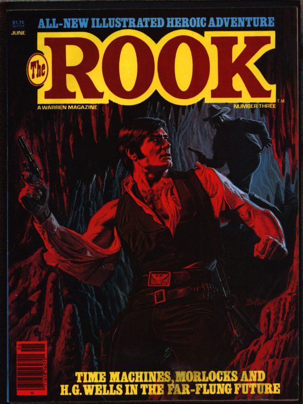 Warren Comics Magazine, The ROOK #3, time-travel, Bill Dubay, Bravo For Adventure, Alex Toth, Alfredo P. Alcala, Lee Elias Supply