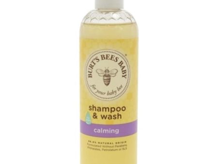 Baby Shampoo and Wash Calming by Burts Bees for Kids - 12 oz Shampoo and Body Wash For Cheap