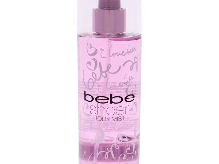 Bebe Sheer by Bebe for Women - 8.4 oz Body Mist For Discount