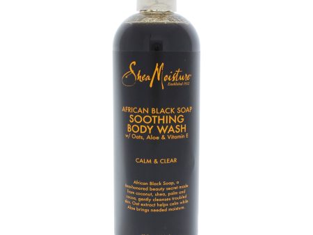 African Black Soap Soothing Body Wash by Shea Moisture for Unisex - 13 oz Body Wash Cheap