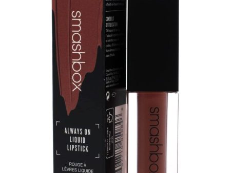 Always On Liquid Lipstick - Stepping Out by SmashBox for Women - 0.13 oz Lipstick Sale