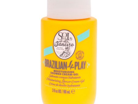 Brazilian 4 Play Moisturizing Shower Cream Gel by Sol de Janeiro for Unisex - 3 oz Shower Gel For Discount