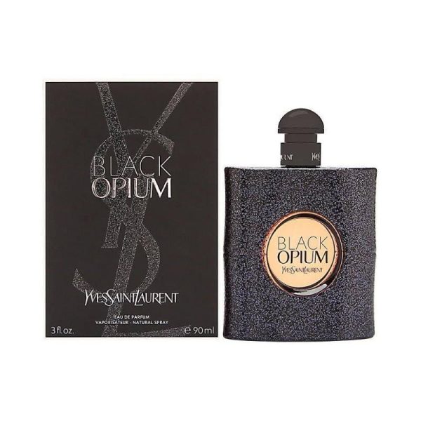 Black Opium by Yves Saint Laurent for Women - 3 oz EDP Spray For Discount