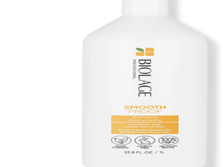 Biolage SmoothProof Shampoo by Matrix for Unisex - 33.8 oz Shampoo For Discount