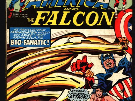 CAPTAIN AMERICA & Falcon Comics #209 Jack KIRBY, Steve Rogers, Agent Sharon Carter, Primus, 1st Appearance of Arnim Zola Doughboy Fashion