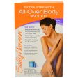 All Over Body Wax Hair Removal Kit by Sally Hansen for Unisex - 1 Pack Hair Removal Hot on Sale