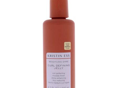 Weightless Shine Curl Defining Jelly by Kristin Ess for Unisex - 6.7 oz Gel Supply