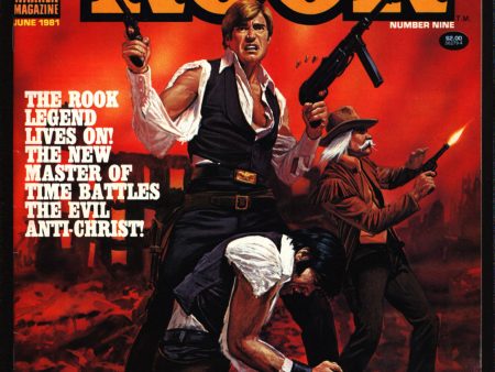 Warren Comics Magazine, The ROOK #9, time-travel, anti-Christ, Bill Dubay, Alfredo P. Alcala, Luis Bermejo, Lee Elias, Abel Laxamana Online Hot Sale