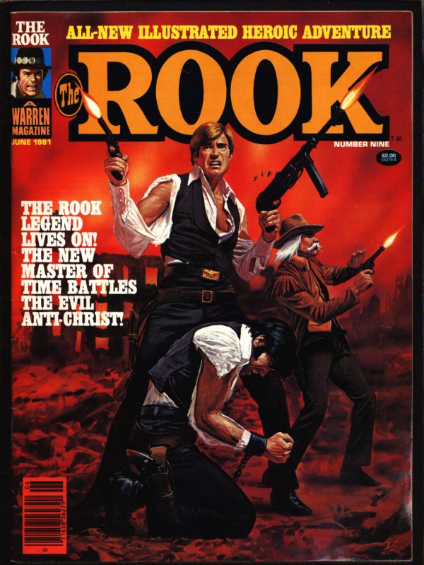 Warren Comics Magazine, The ROOK #9, time-travel, anti-Christ, Bill Dubay, Alfredo P. Alcala, Luis Bermejo, Lee Elias, Abel Laxamana Online Hot Sale