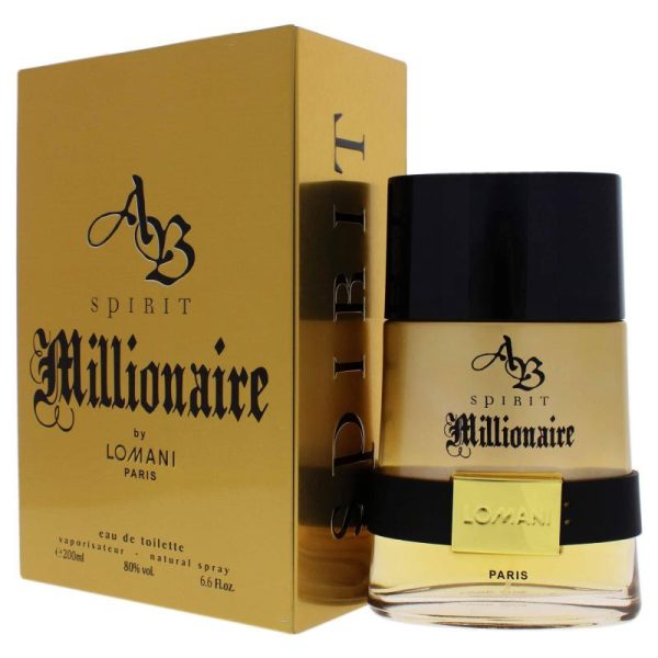 AB Spirit Millionaire by Lomani for Men - 6.6 oz EDT Spray Online