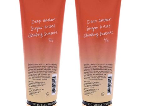 Amber Romance Fragrance Lotion by Victorias Secret for Women - 8 oz Body Lotion - Pack of 2 For Cheap