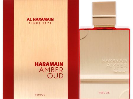 Amber Oud Rouge by Al Haramain for Men - 2 oz EDP Spray Supply