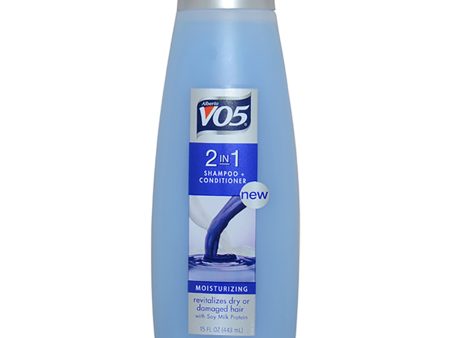 2 in 1 Moisturizing Shampoo and Conditioner by Alberto VO5 for Unisex - 15 oz Conditioner on Sale