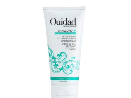 VitalCurl Plus Define and Shine Styling Gel-Cream by Ouidad for Unisex - 6 oz Cream Online now