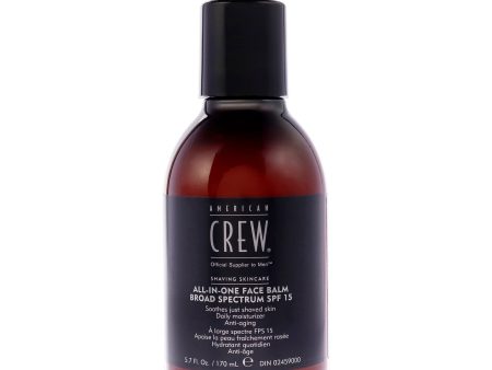 All-In-One Face Balm SPF 15 by American Crew for Men - 5.7 oz After Shave Balm For Discount