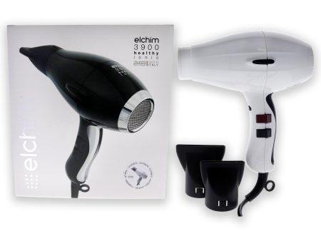 3900 Healthy Ionic Hair Dryer - White by Elchim for Unisex - 1 Pc Hair Dryer For Sale