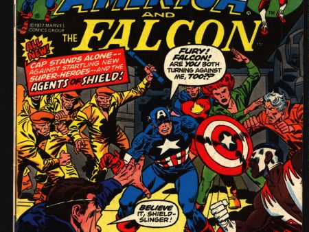 CAPTAIN AMERICA & Falcon Comics #217 Roy Thomas,Don Glut,John Buscema, Nick Fury,Agents SHIELD 1st Blue Streak,Quasar,Marvel Man,Vamp,Animus Sale