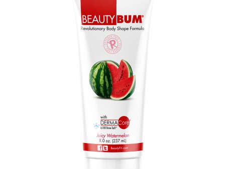 BeautyBum Anti Cellulite Cream - Juicy Watermelon by BeautyFit for Women - 8 oz Cream Hot on Sale