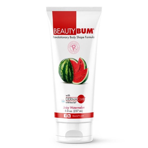 BeautyBum Anti Cellulite Cream - Juicy Watermelon by BeautyFit for Women - 8 oz Cream Hot on Sale